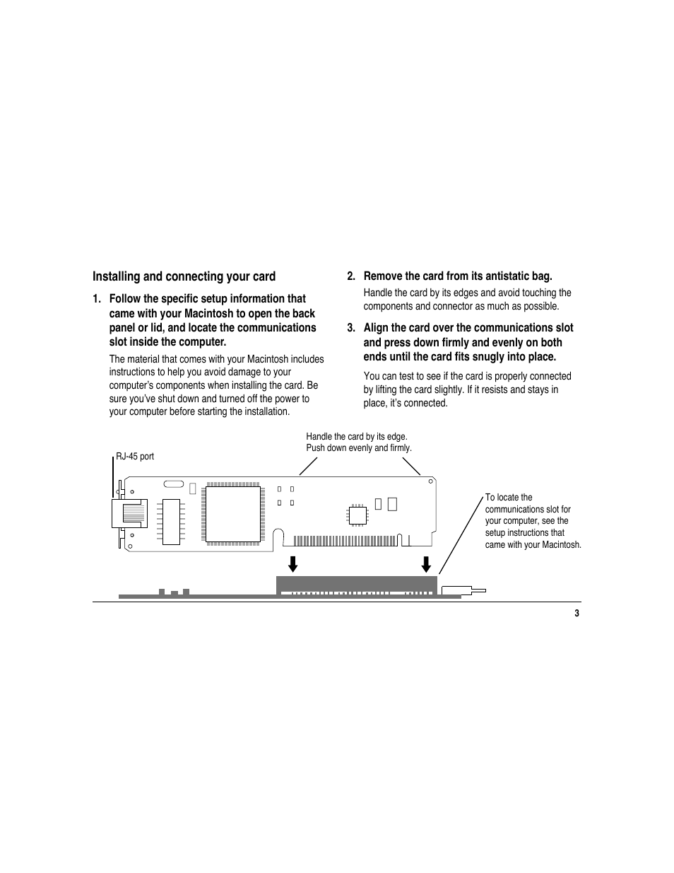 Apple Ethernet CS Twisted-Pair Card User Manual | Page 5 / 14