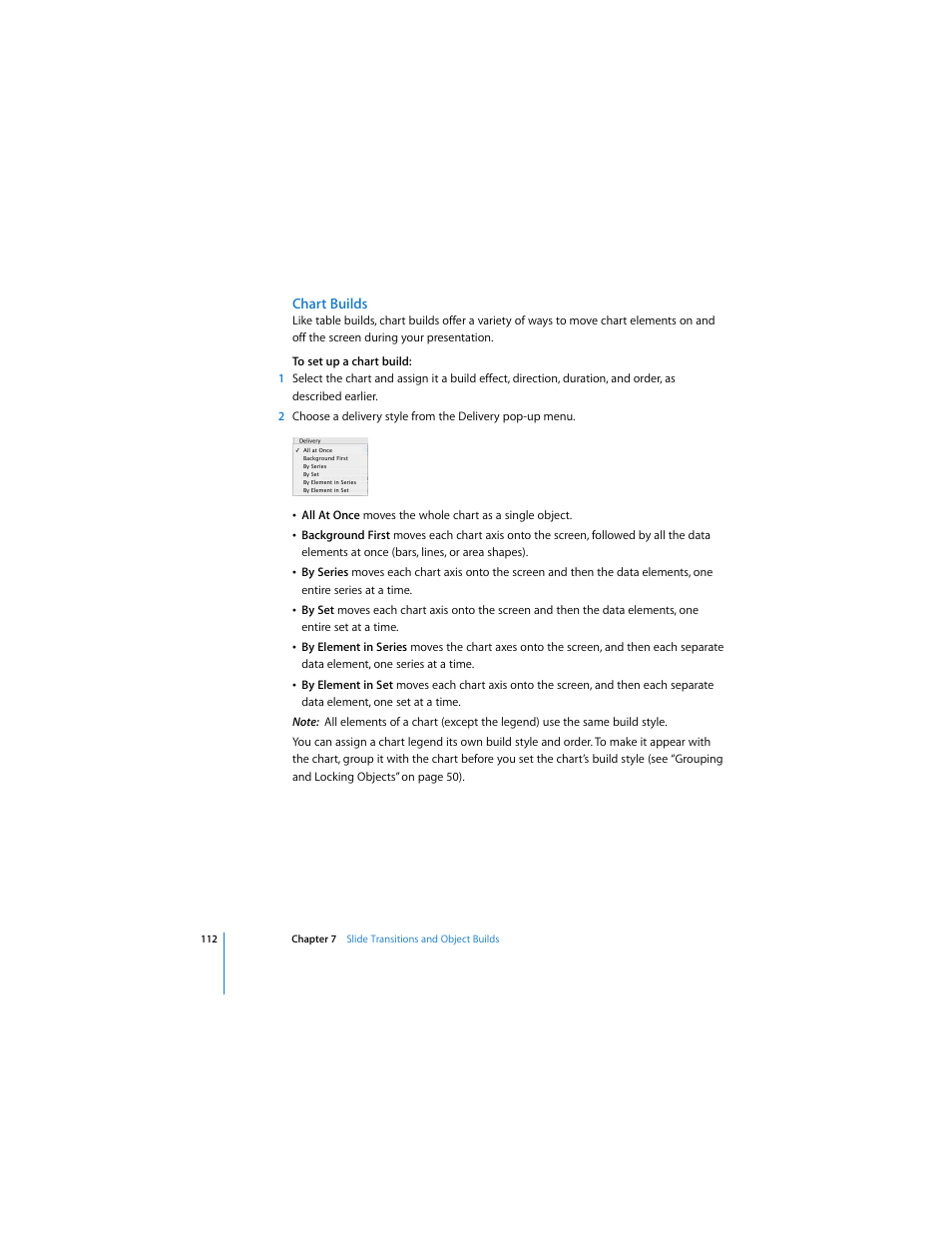 Chart builds | Apple Keynote 2 User Manual | Page 112 / 152