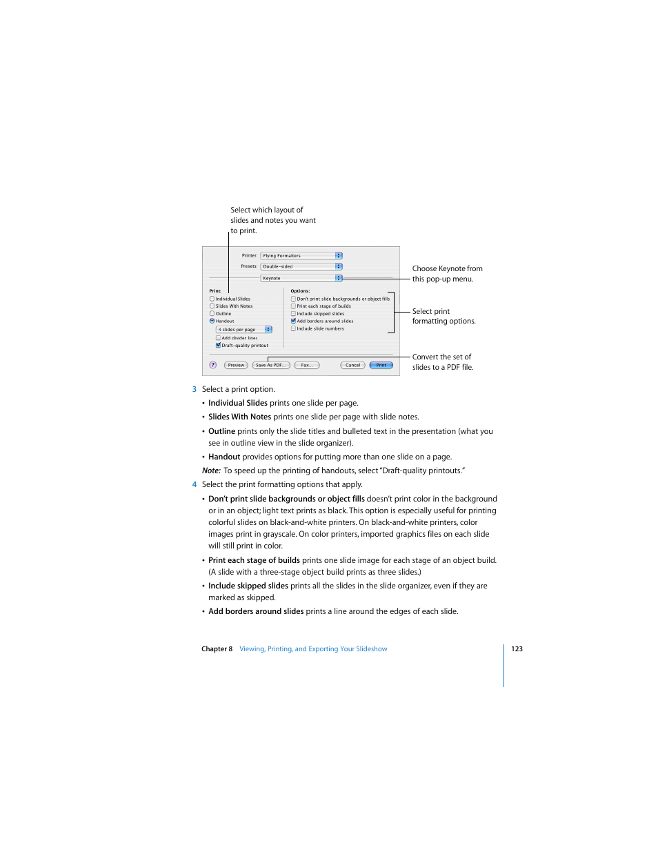 Apple Keynote 2 User Manual | Page 123 / 152