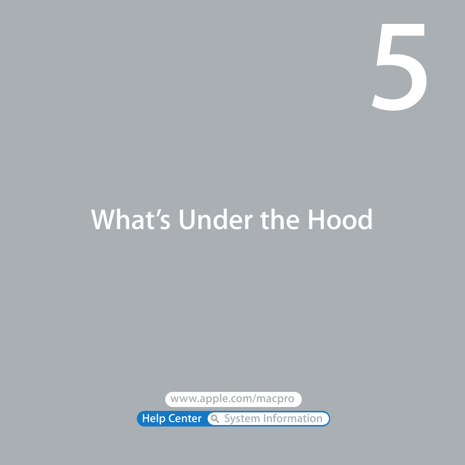 What’s under the hood | Apple Mac Pro (Mid 2010) User Manual | Page 103 / 136