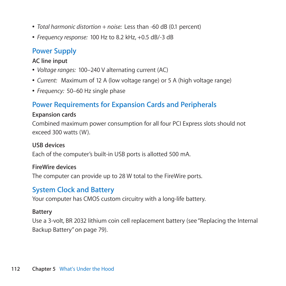 Apple Mac Pro (Mid 2010) User Manual | Page 112 / 136