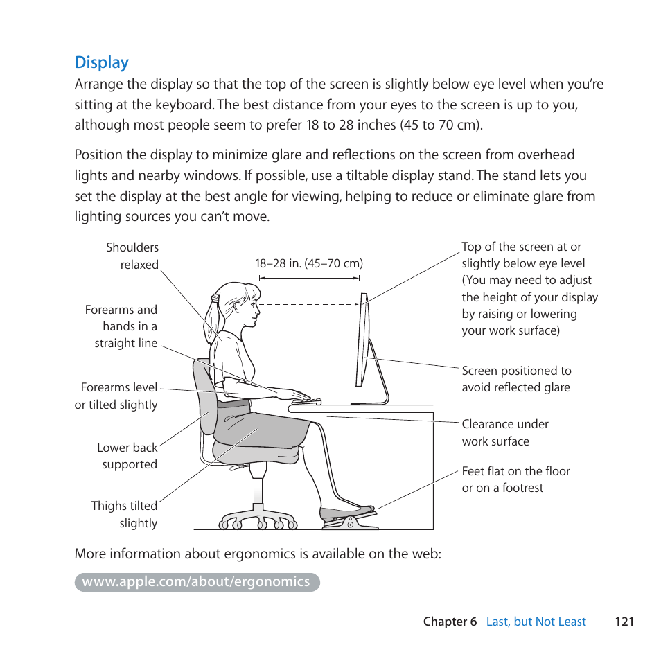 Display | Apple Mac Pro (Mid 2010) User Manual | Page 121 / 136