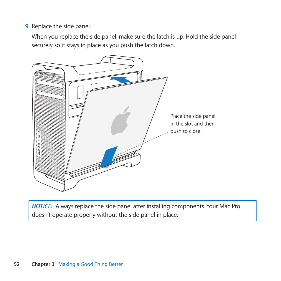 Apple Mac Pro (Mid 2010) User Manual | Page 52 / 136