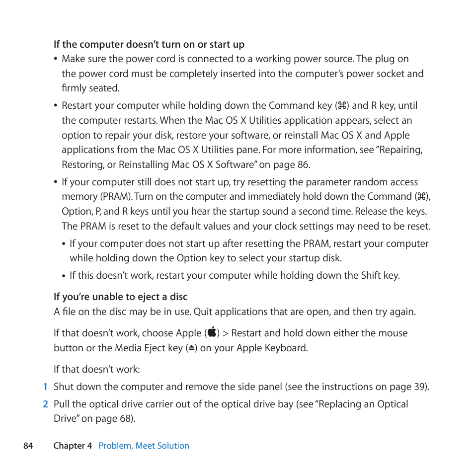 Apple Mac Pro (Mid 2010) User Manual | Page 84 / 136