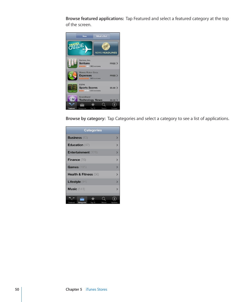 Apple iPod touch iOS 2.0 User Manual | Page 50 / 120