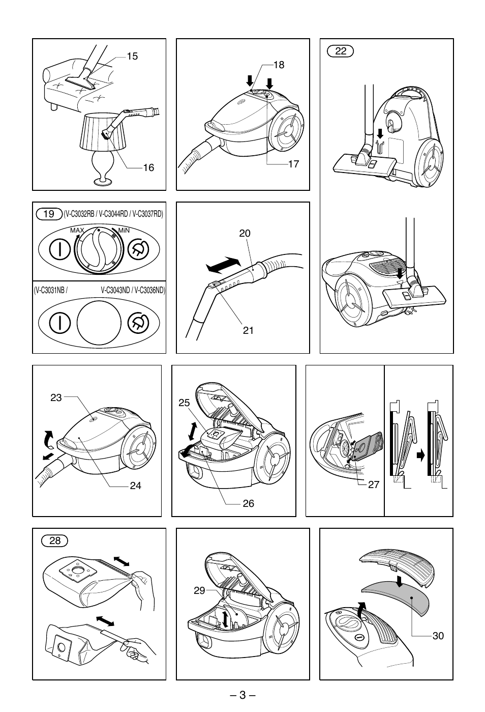 LG V-C3044RD User Manual | Page 3 / 8