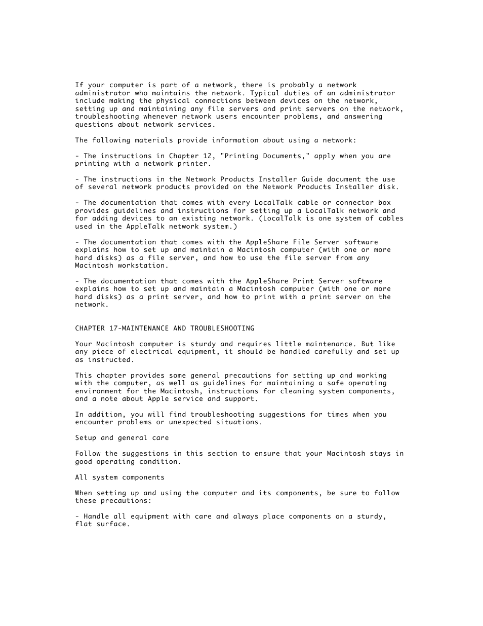 Apple Macintosh LC User Manual | Page 136 / 161