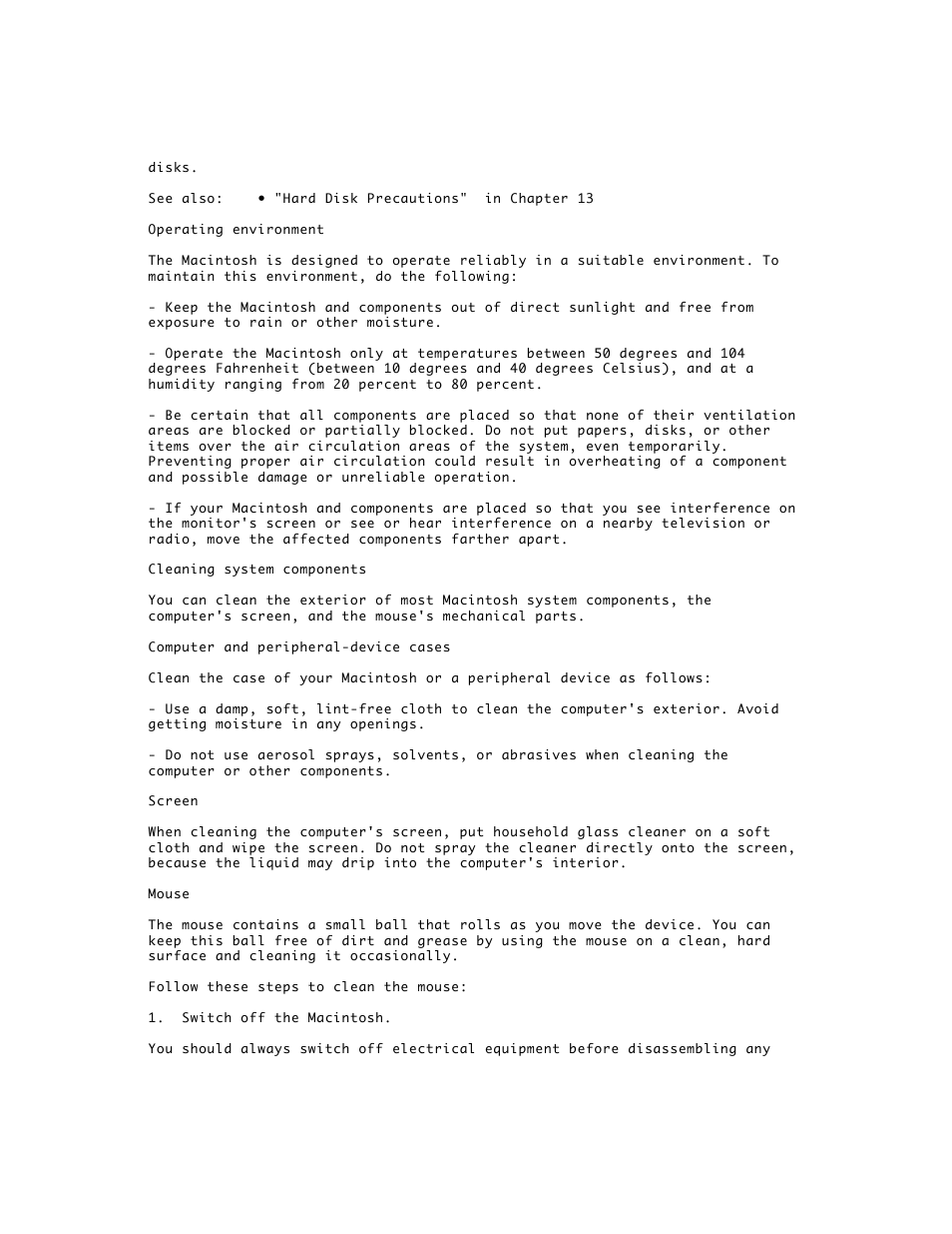 Apple Macintosh LC User Manual | Page 138 / 161