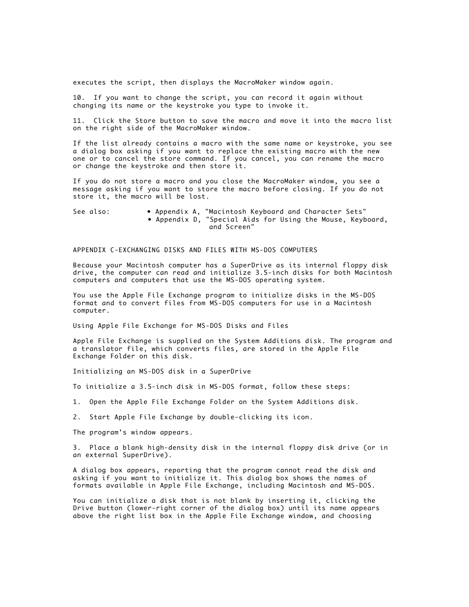 Apple Macintosh LC User Manual | Page 152 / 161