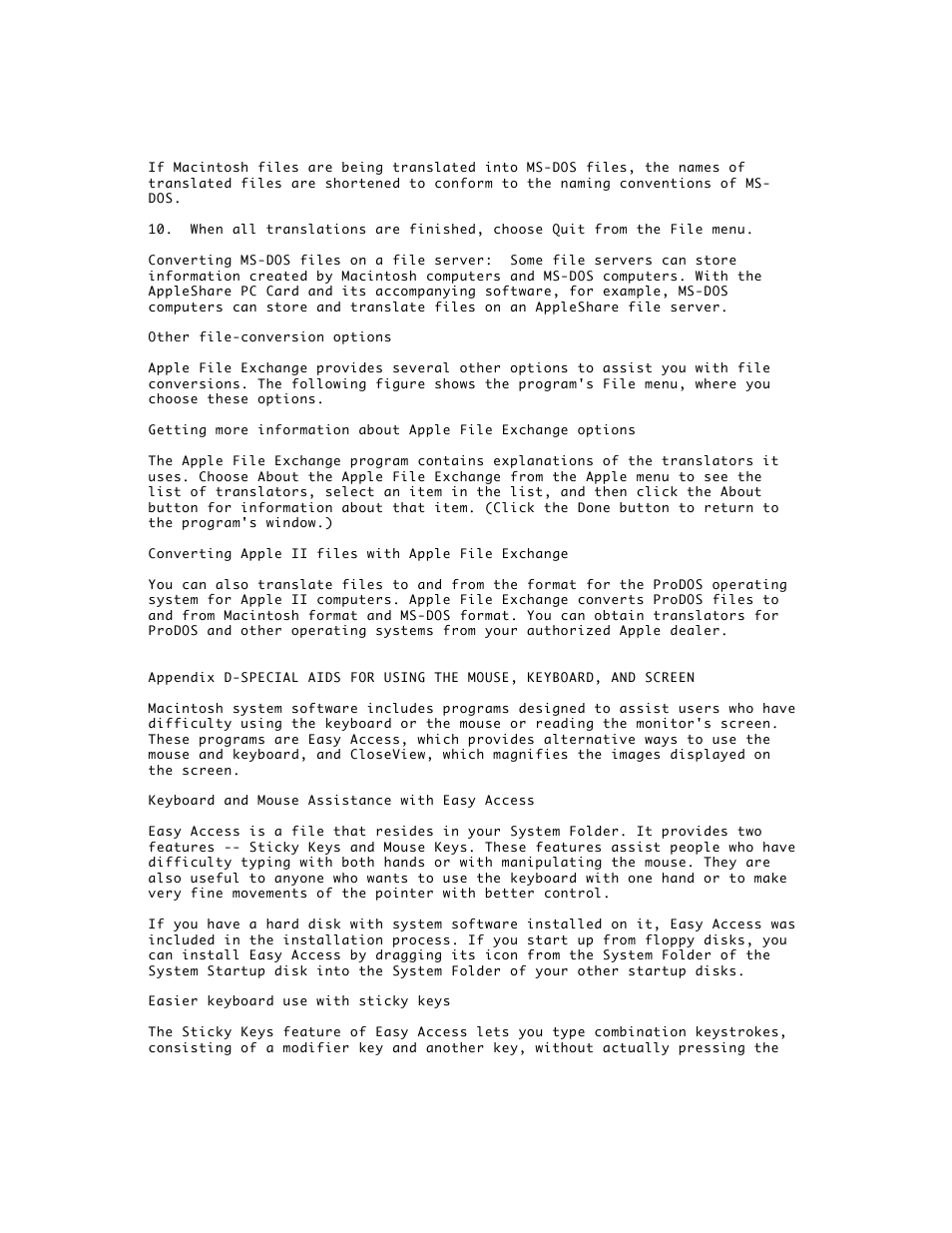 Apple Macintosh LC User Manual | Page 155 / 161