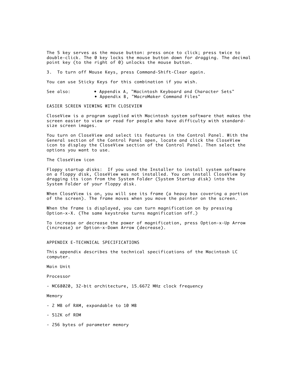 Apple Macintosh LC User Manual | Page 157 / 161
