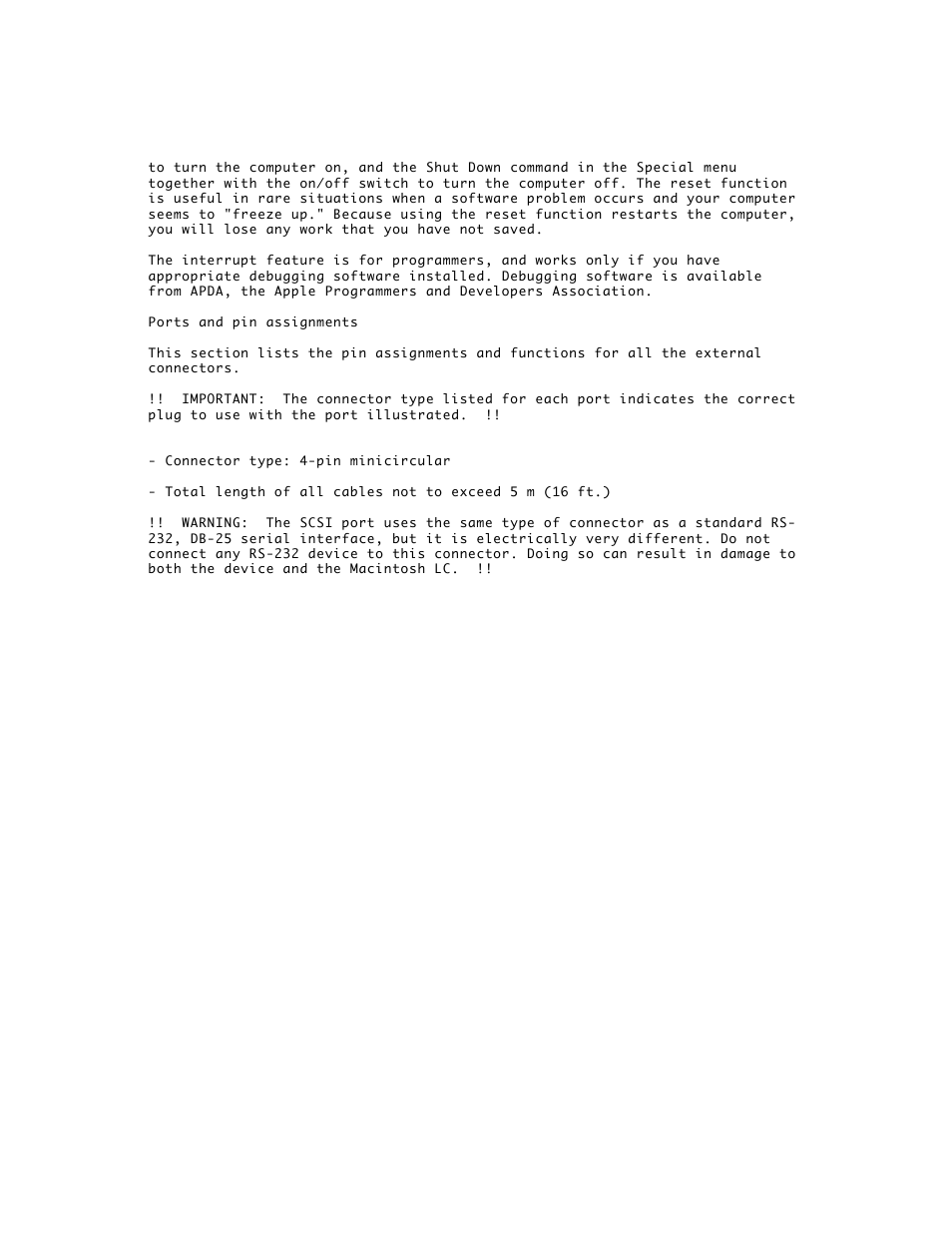 Apple Macintosh LC User Manual | Page 161 / 161