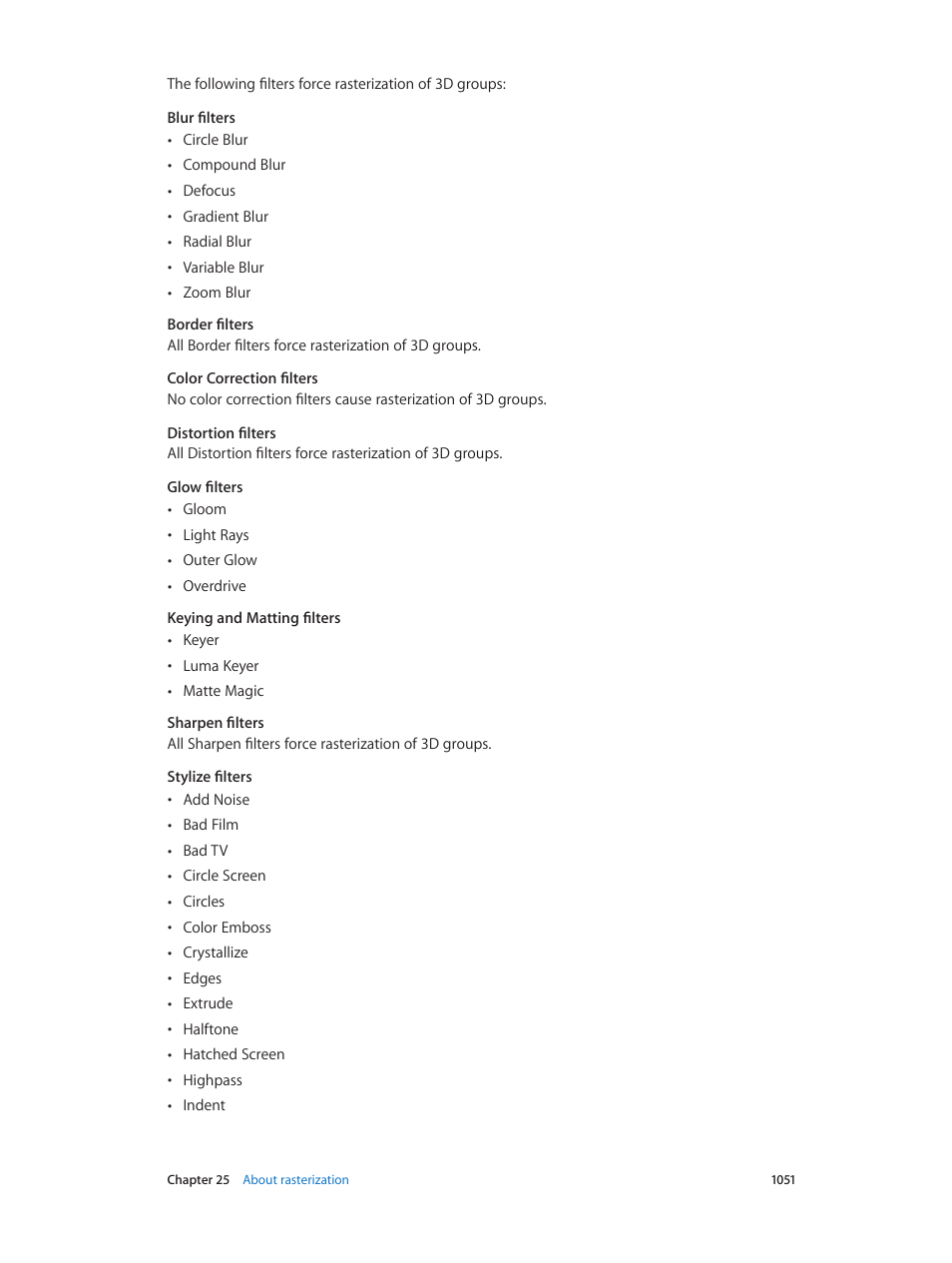 Apple Motion 5.1.1 User Manual | Page 1051 / 1090