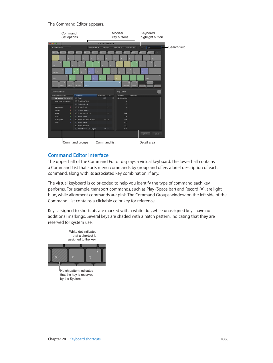 Command editor interface | Apple Motion 5.1.1 User Manual | Page 1086 / 1090