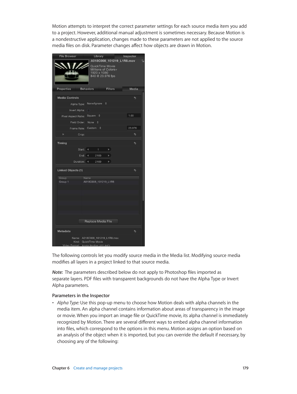 Apple Motion 5.1.1 User Manual | Page 179 / 1090