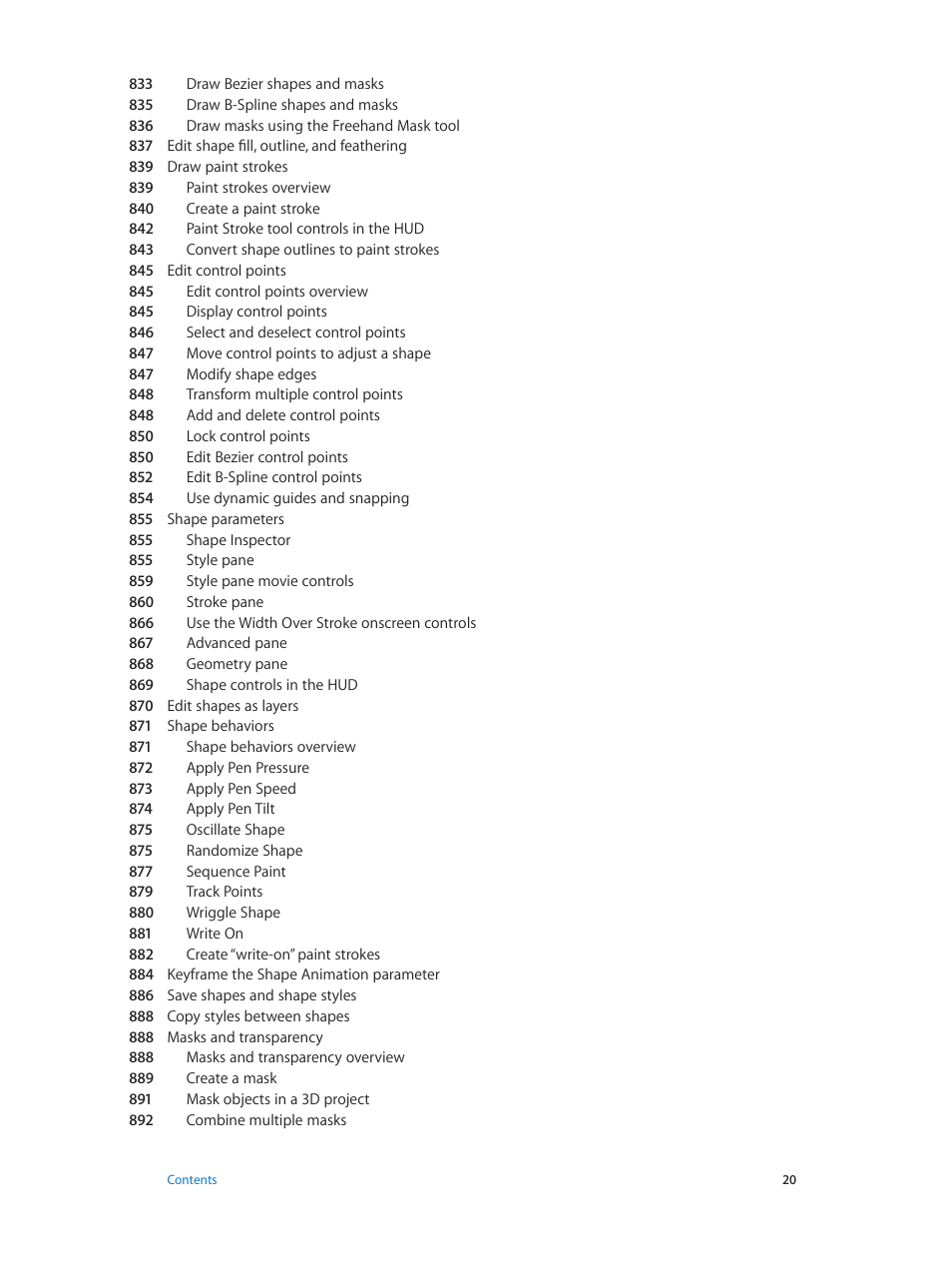 Apple Motion 5.1.1 User Manual | Page 20 / 1090