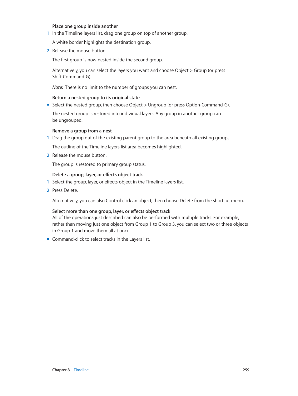 Apple Motion 5.1.1 User Manual | Page 259 / 1090