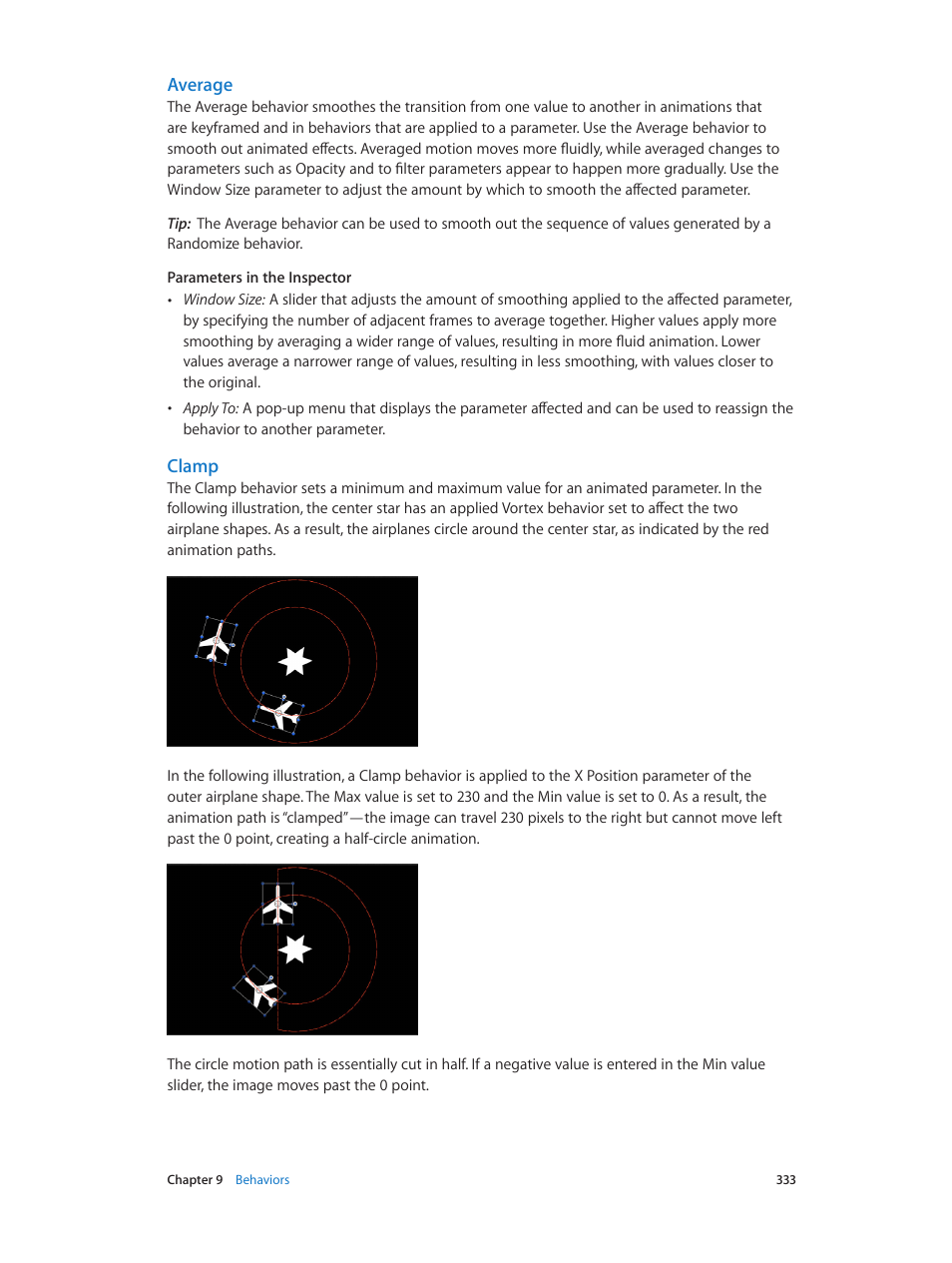 Average, Clamp | Apple Motion 5.1.1 User Manual | Page 333 / 1090
