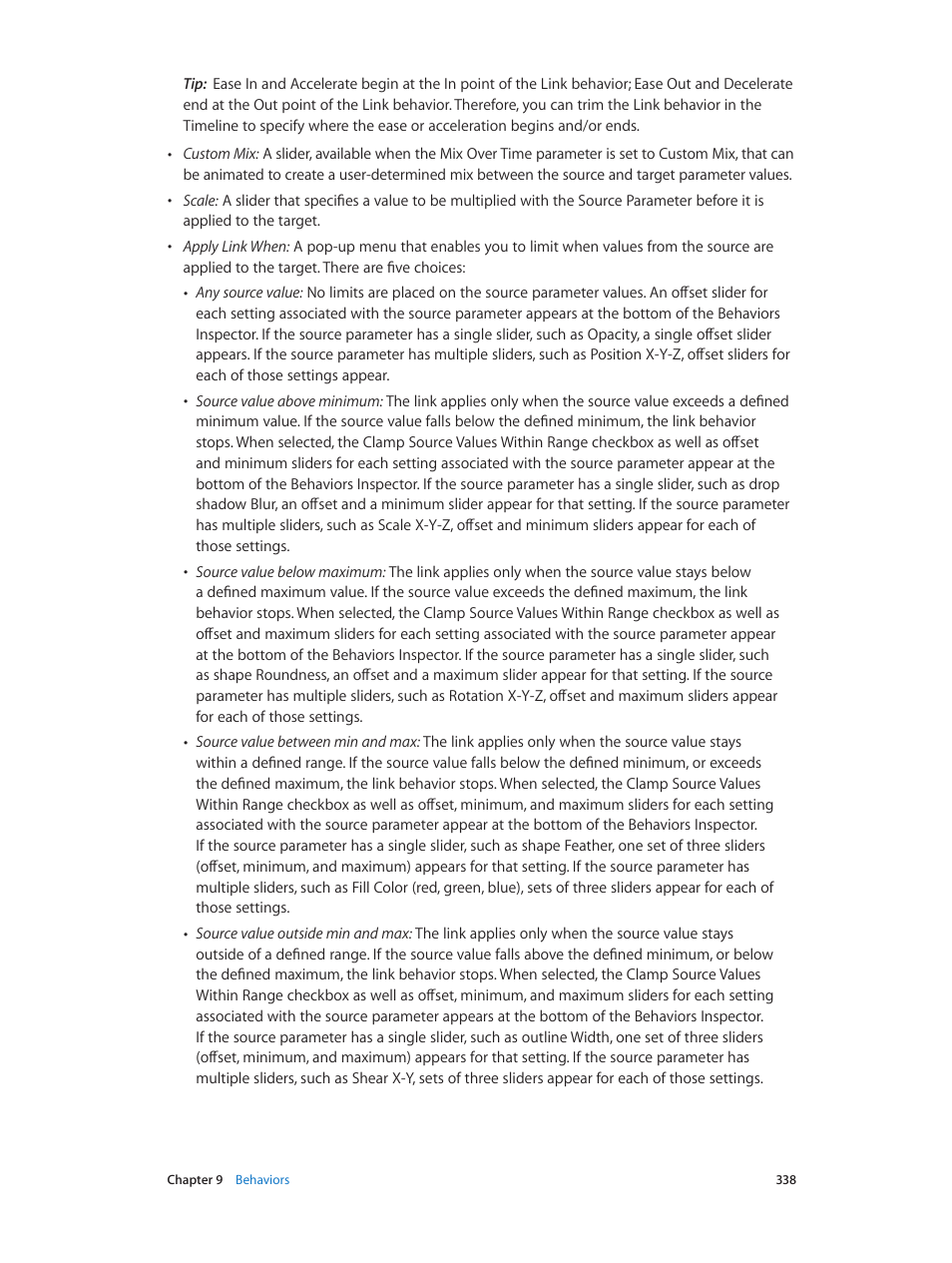 Apple Motion 5.1.1 User Manual | Page 338 / 1090