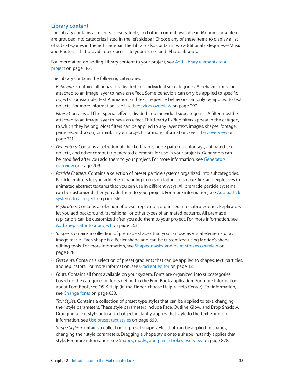 Library content | Apple Motion 5.1.1 User Manual | Page 38 / 1090