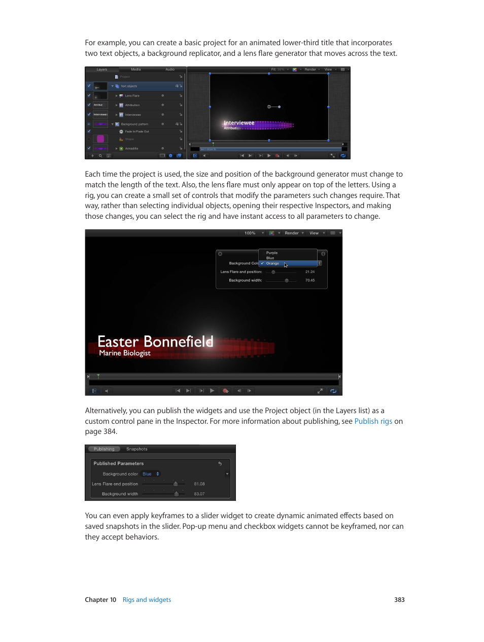 Apple Motion 5.1.1 User Manual | Page 383 / 1090