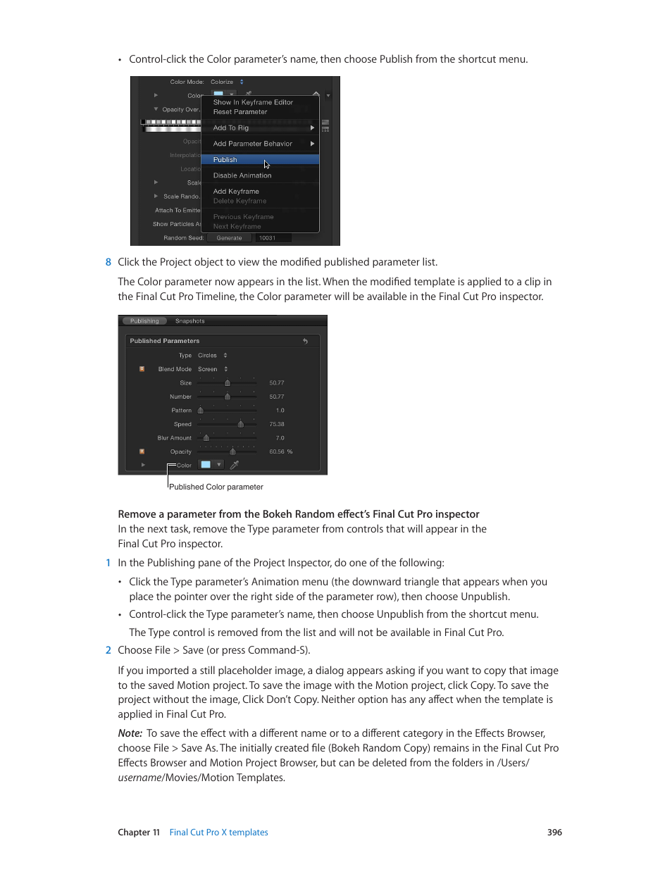 Apple Motion 5.1.1 User Manual | Page 396 / 1090