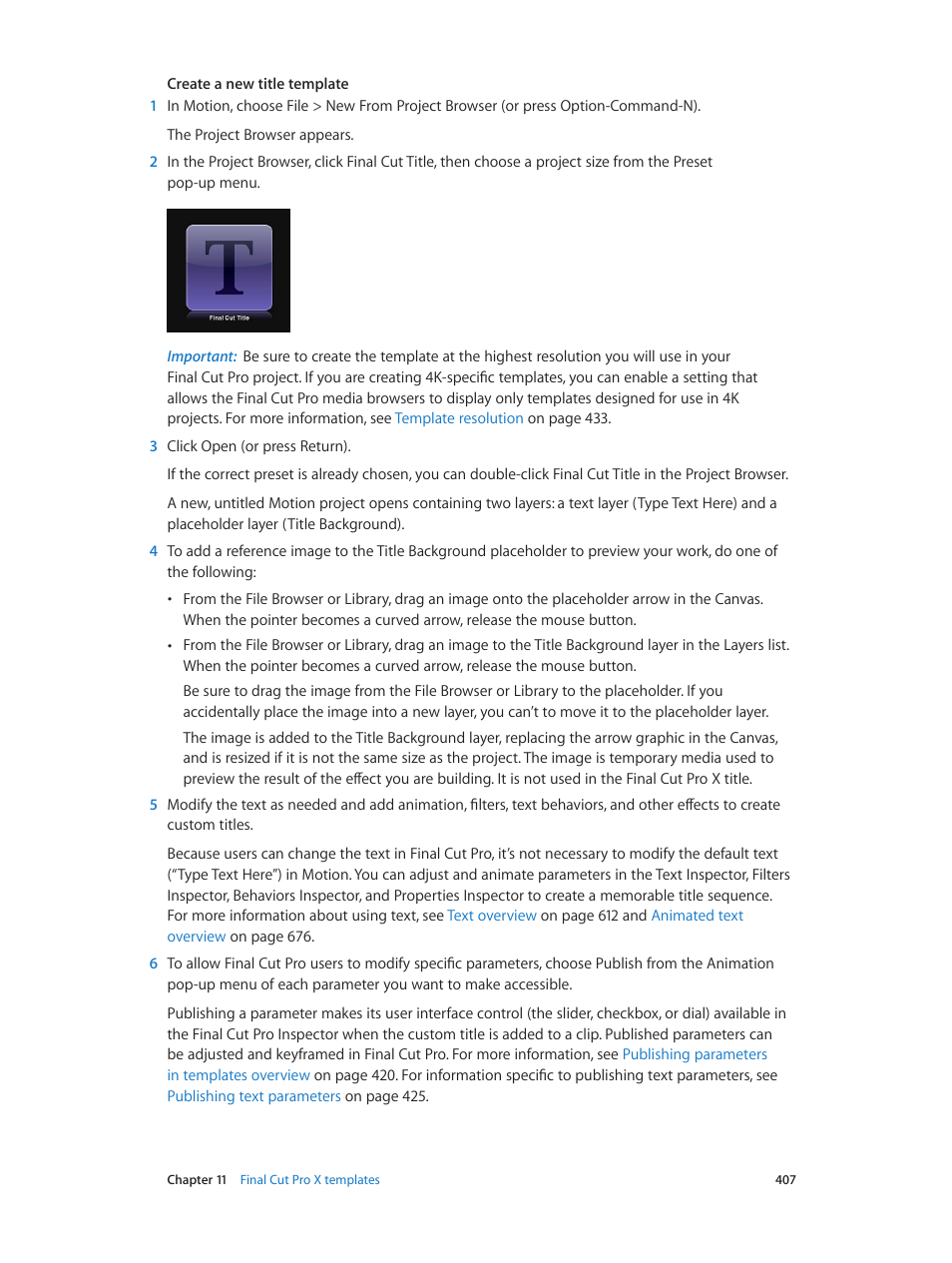 Apple Motion 5.1.1 User Manual | Page 407 / 1090