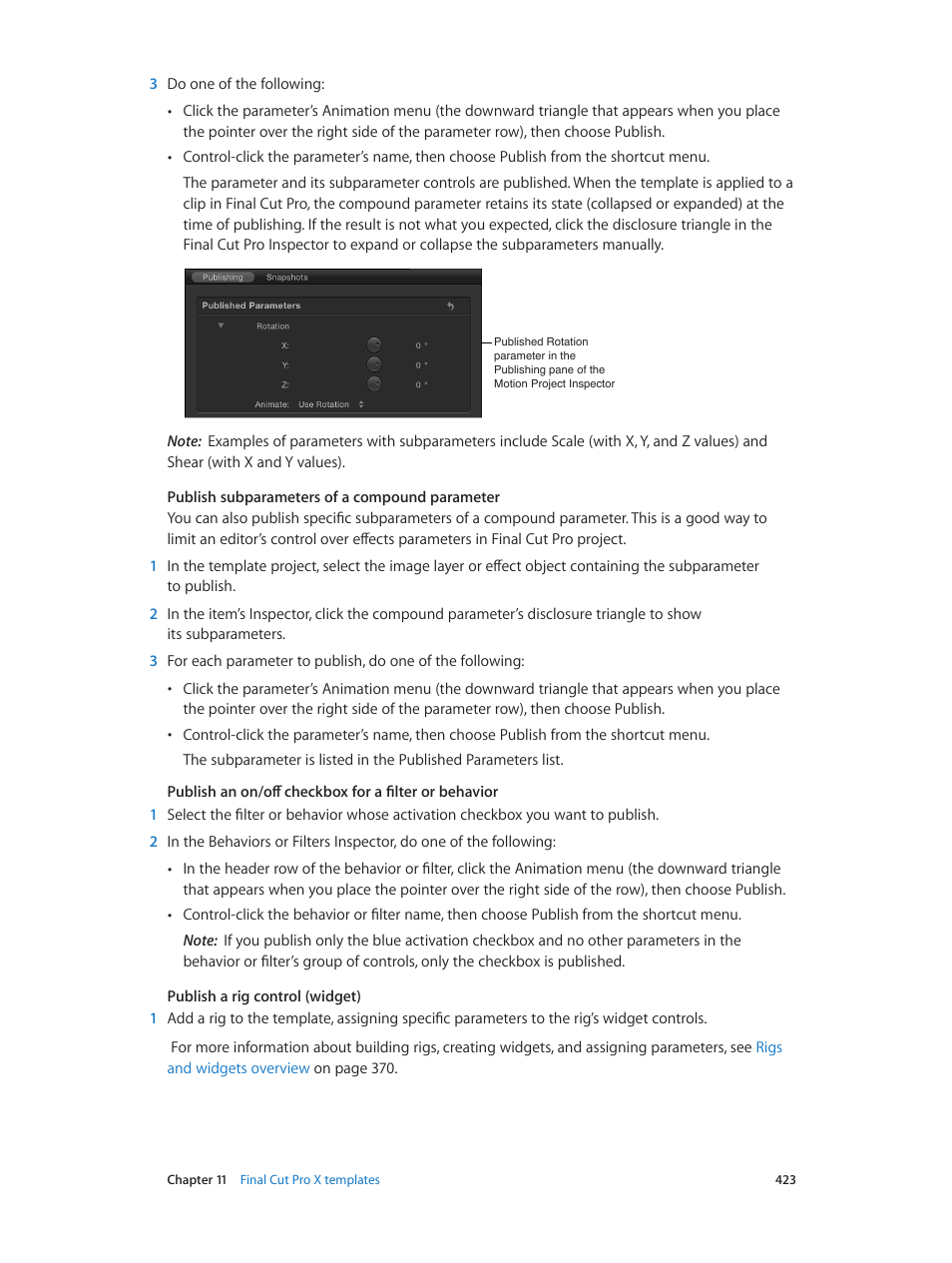Apple Motion 5.1.1 User Manual | Page 423 / 1090