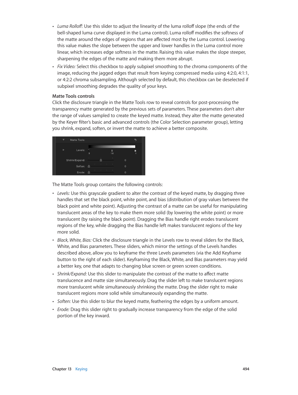 Apple Motion 5.1.1 User Manual | Page 494 / 1090