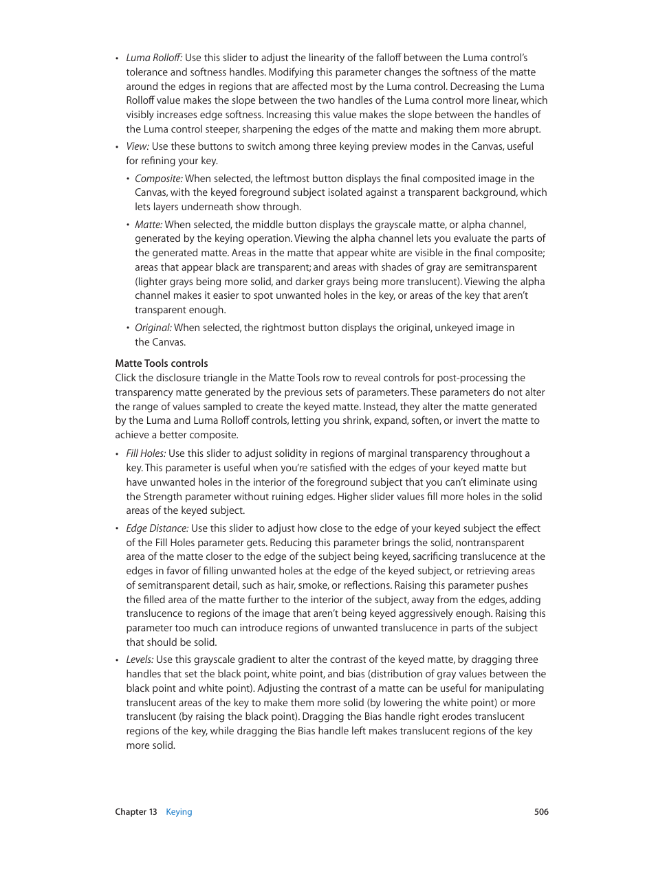 Apple Motion 5.1.1 User Manual | Page 506 / 1090