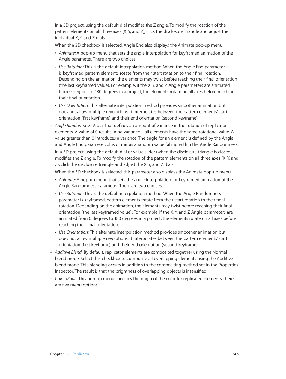 Apple Motion 5.1.1 User Manual | Page 585 / 1090
