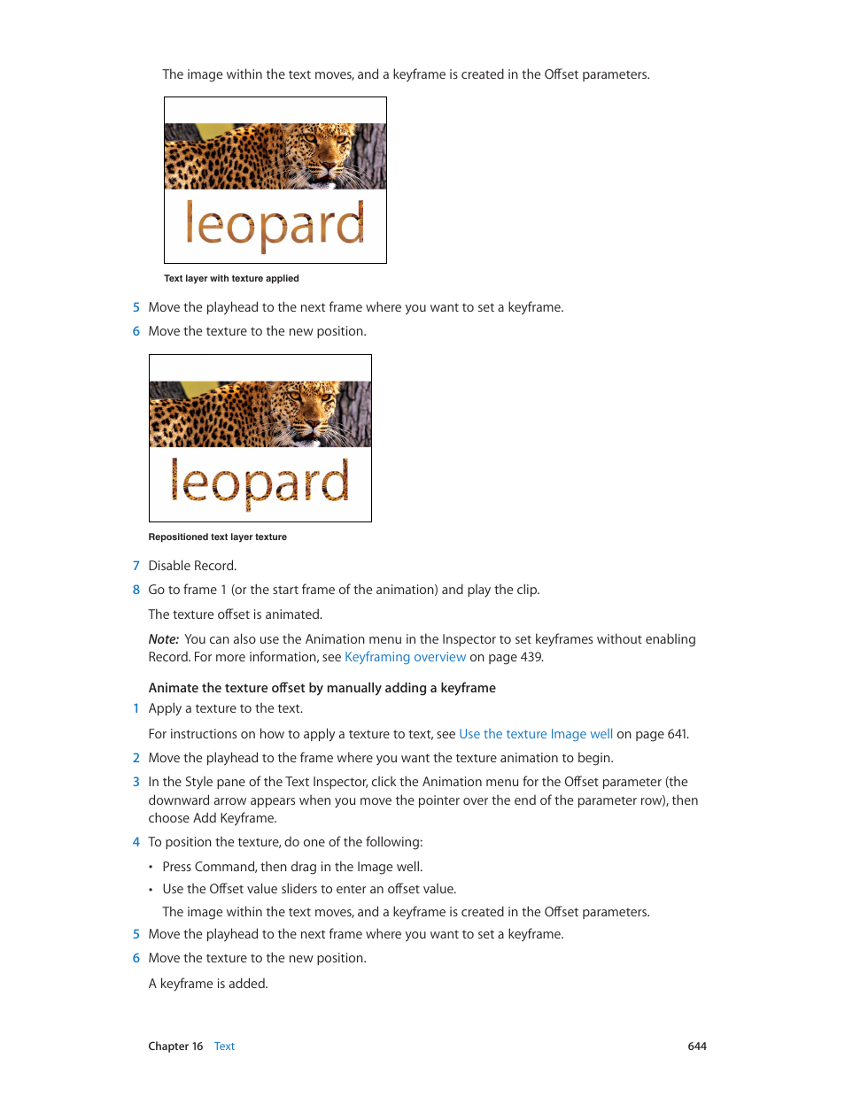 Apple Motion 5.1.1 User Manual | Page 644 / 1090