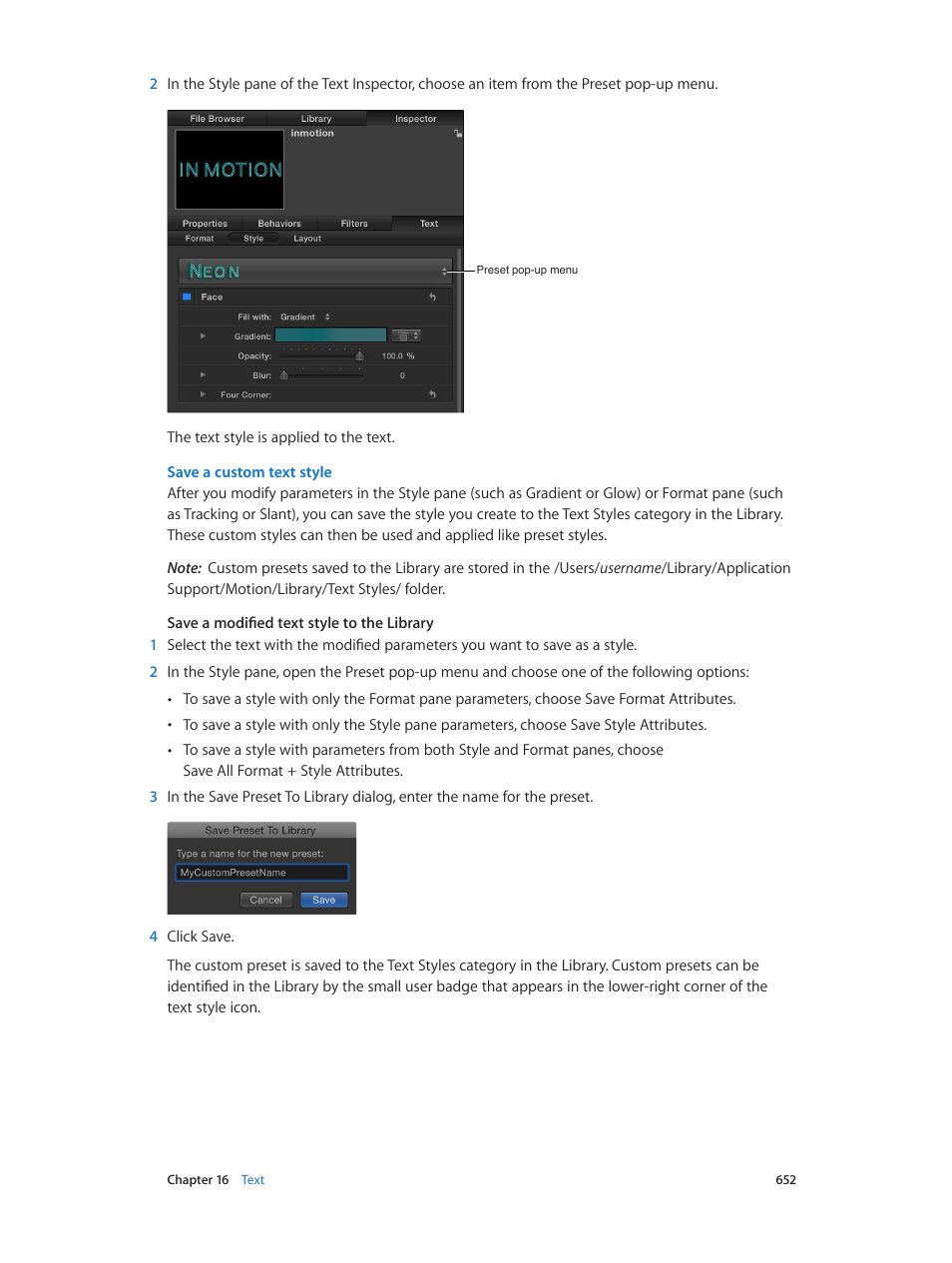 Apple Motion 5.1.1 User Manual | Page 652 / 1090