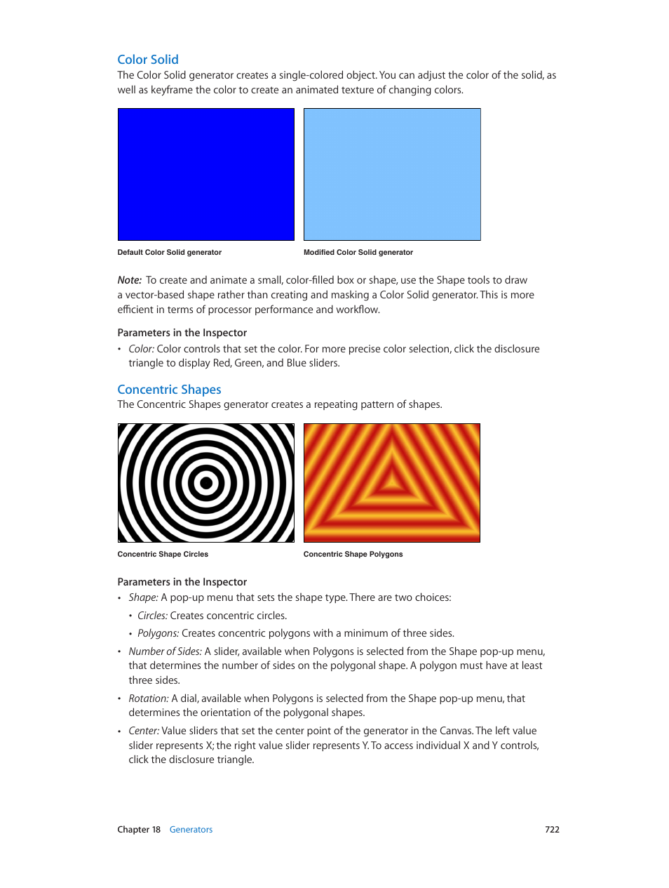Color solid, Concentric shapes | Apple Motion 5.1.1 User Manual | Page 722 / 1090