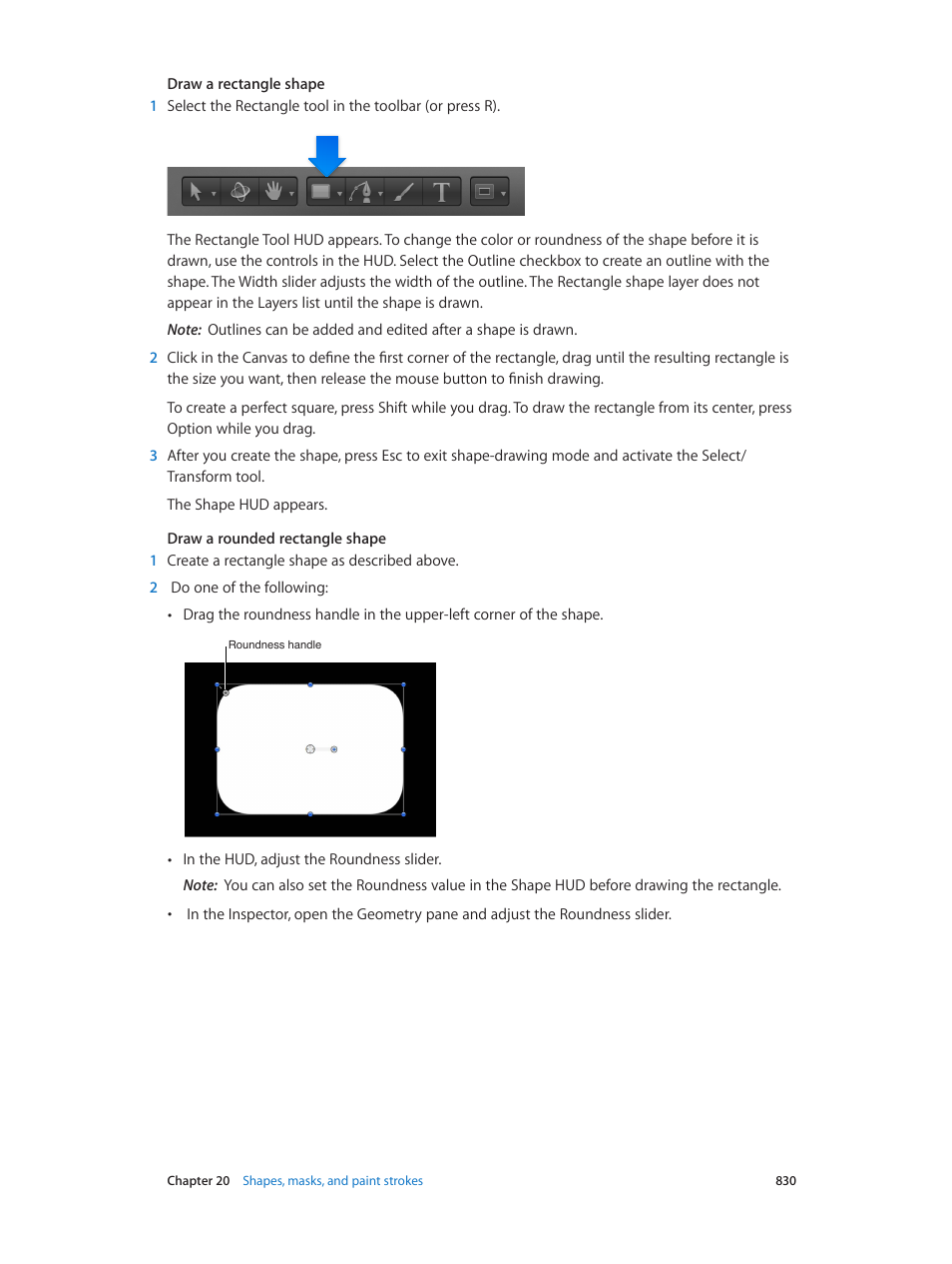 Apple Motion 5.1.1 User Manual | Page 830 / 1090