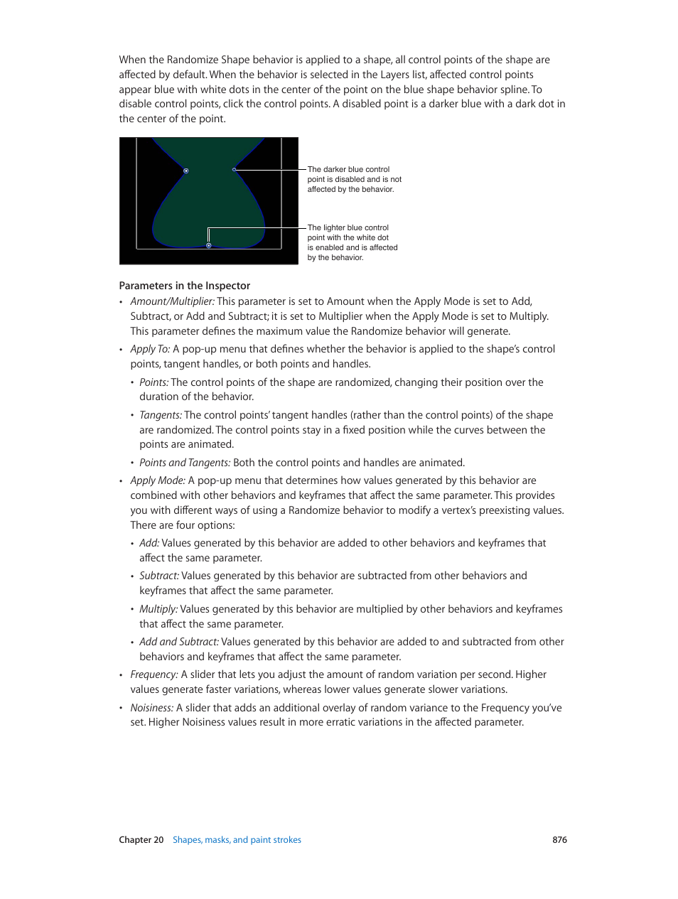 Apple Motion 5.1.1 User Manual | Page 876 / 1090