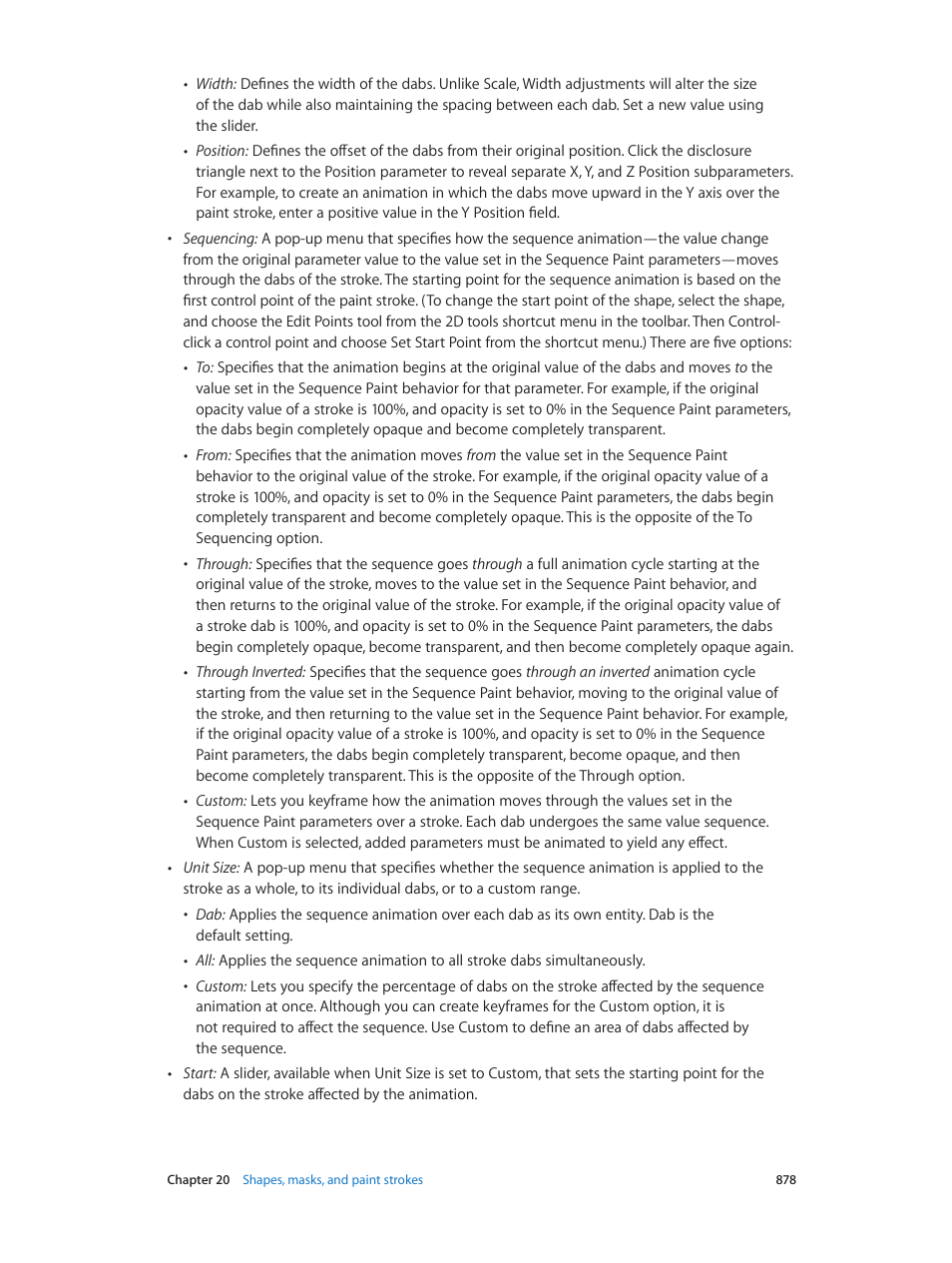 Apple Motion 5.1.1 User Manual | Page 878 / 1090