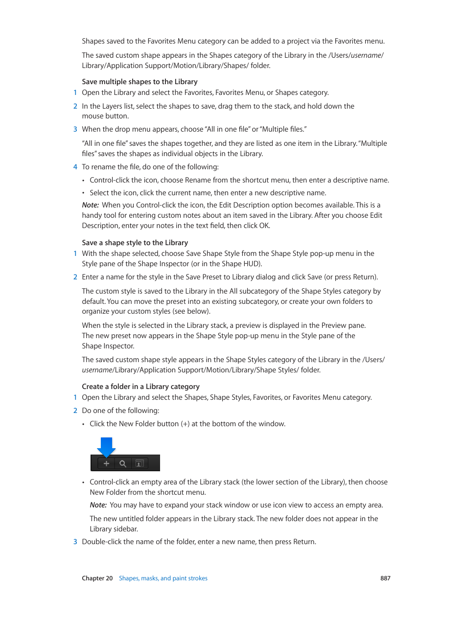Apple Motion 5.1.1 User Manual | Page 887 / 1090