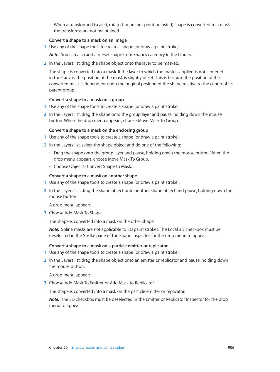 Apple Motion 5.1.1 User Manual | Page 906 / 1090