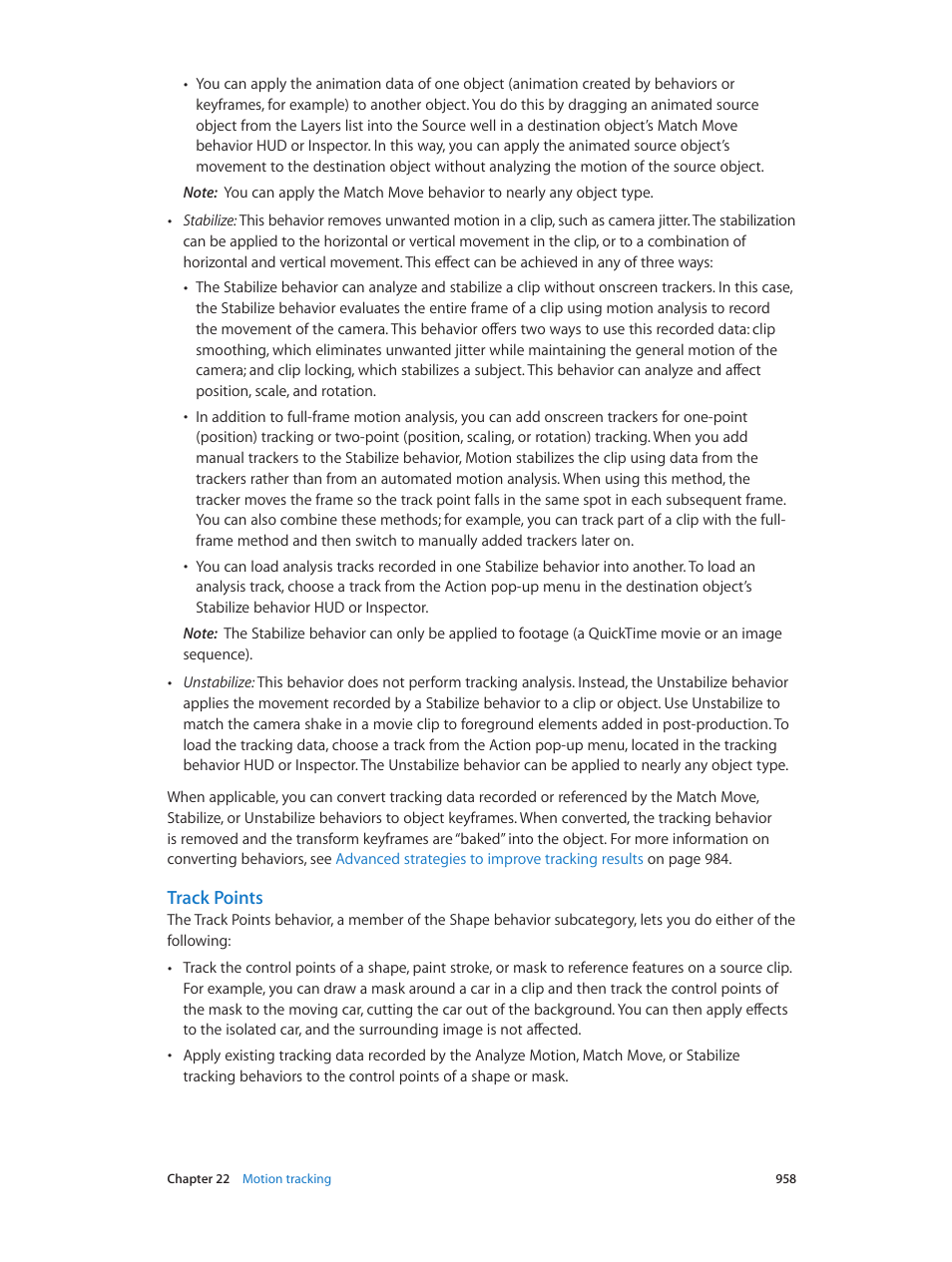 Track points | Apple Motion 5.1.1 User Manual | Page 958 / 1090