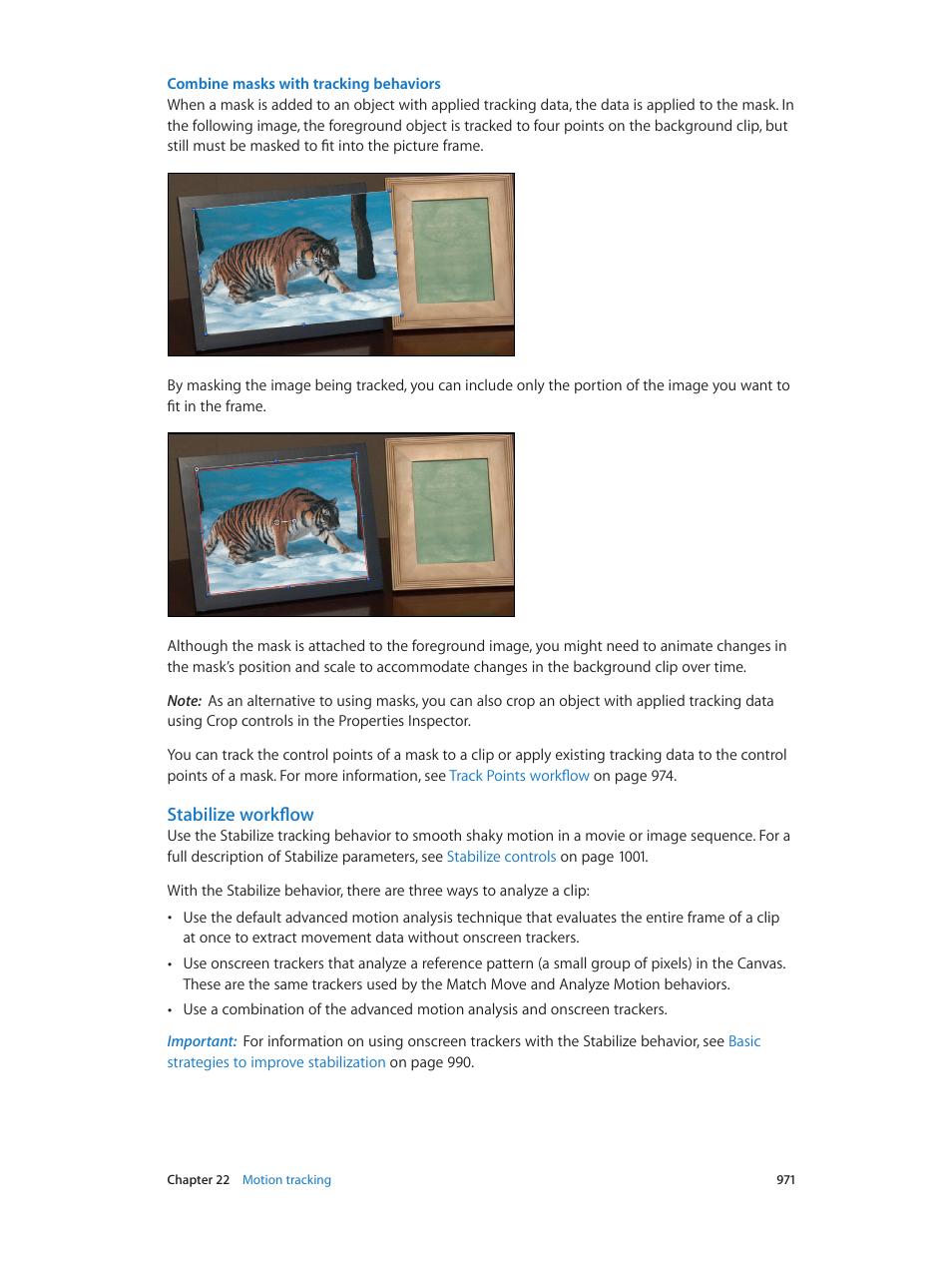 Stabilize workflow | Apple Motion 5.1.1 User Manual | Page 971 / 1090