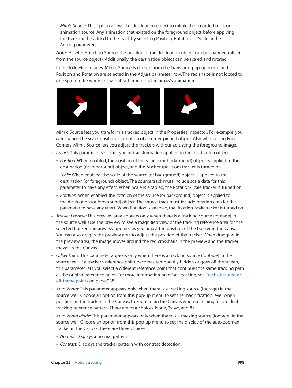 Apple Motion 5.1.1 User Manual | Page 998 / 1090