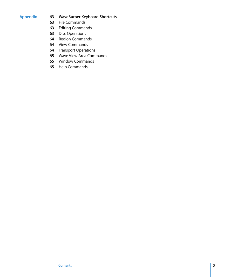 Apple WaveBurner 1.5 User Manual | Page 5 / 65
