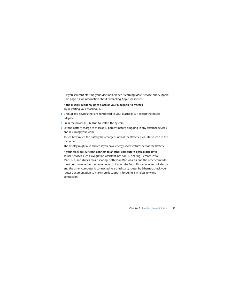 Apple MacBook Air User Manual | Page 43 / 76