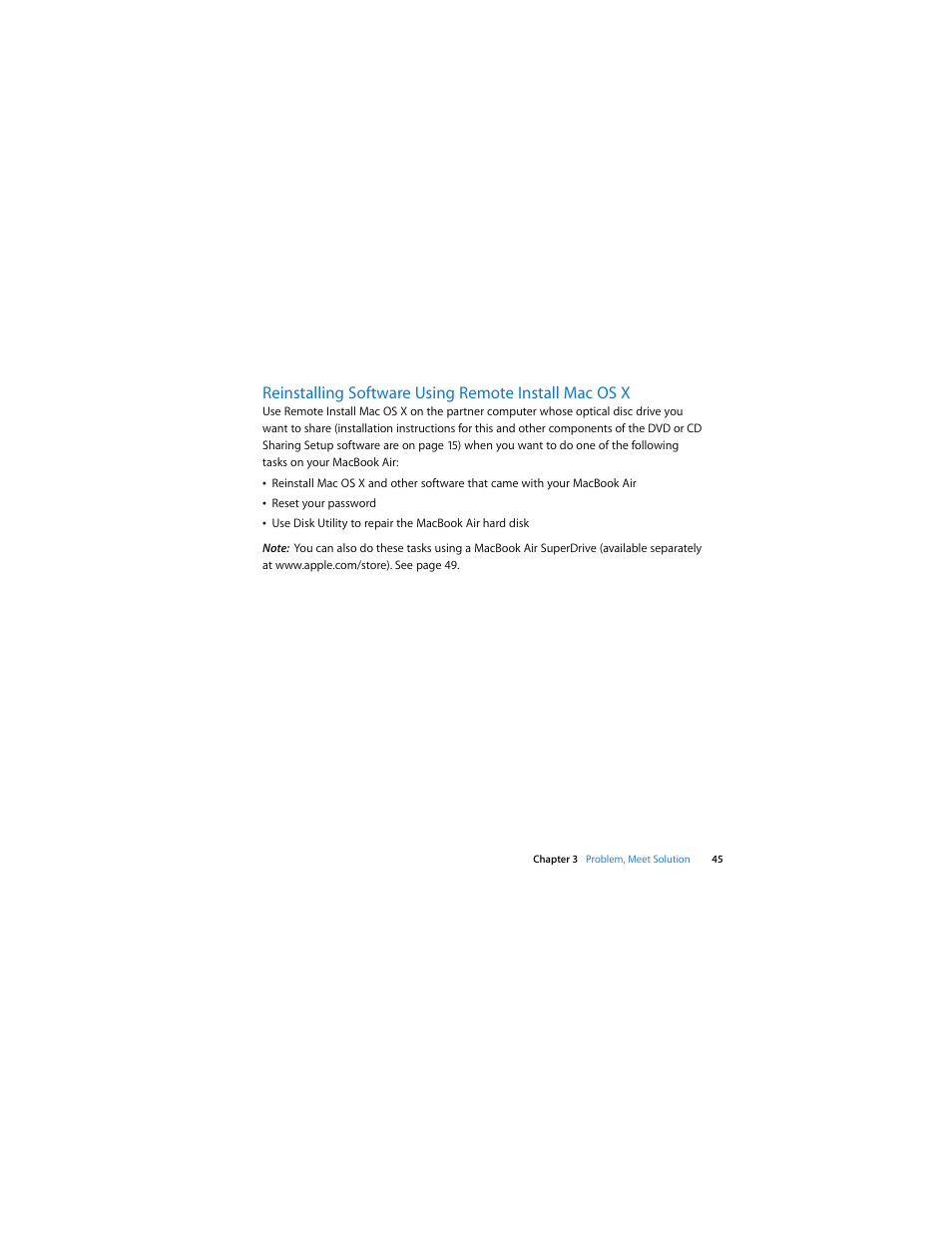 Apple MacBook Air User Manual | Page 45 / 76