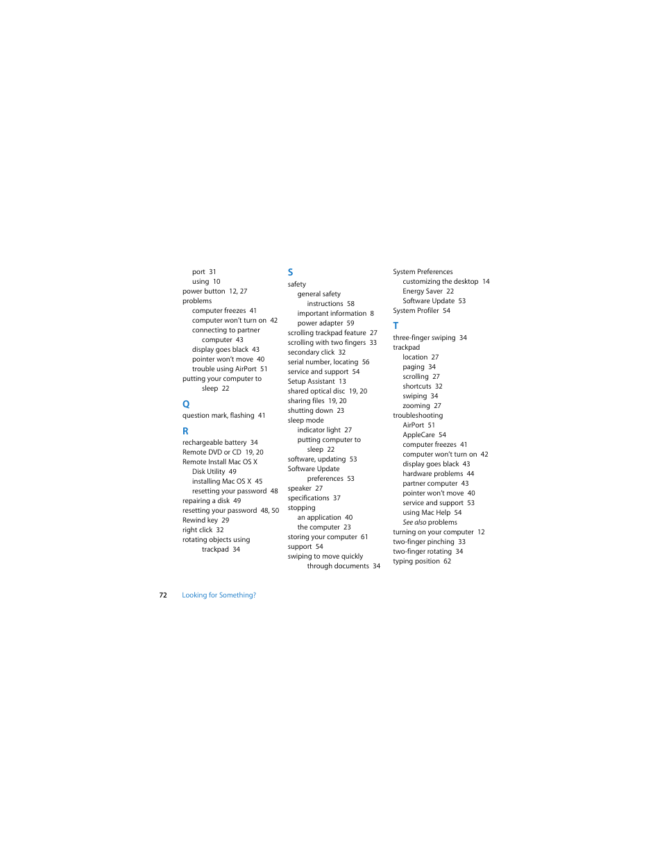 Apple MacBook Air User Manual | Page 72 / 76