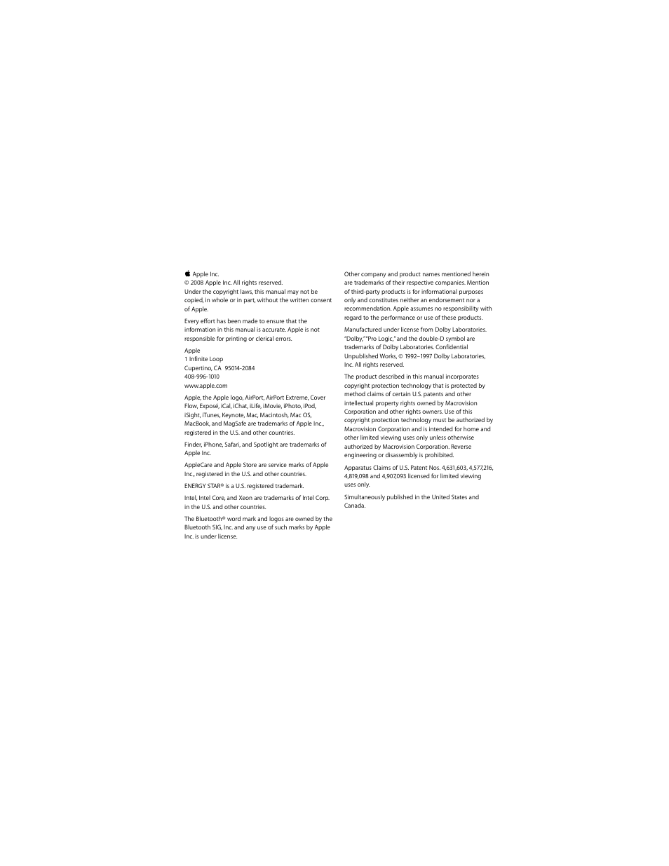 Apple MacBook Air User Manual | Page 75 / 76