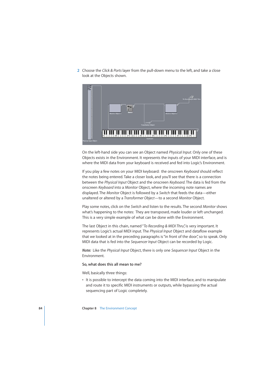 Apple Logic (1.1) User Manual | Page 84 / 133