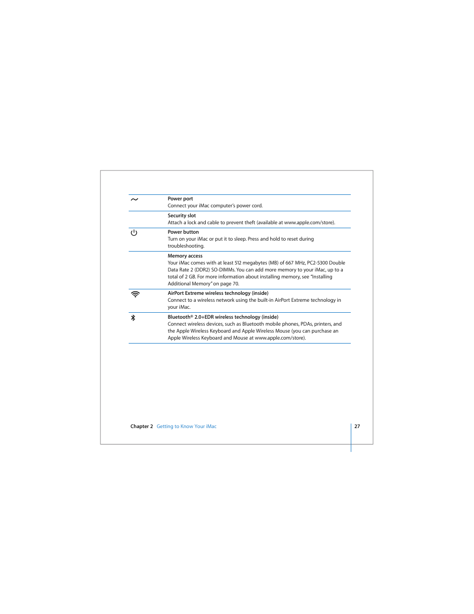 Apple iMac (Early 2006) User Manual | Page 27 / 120