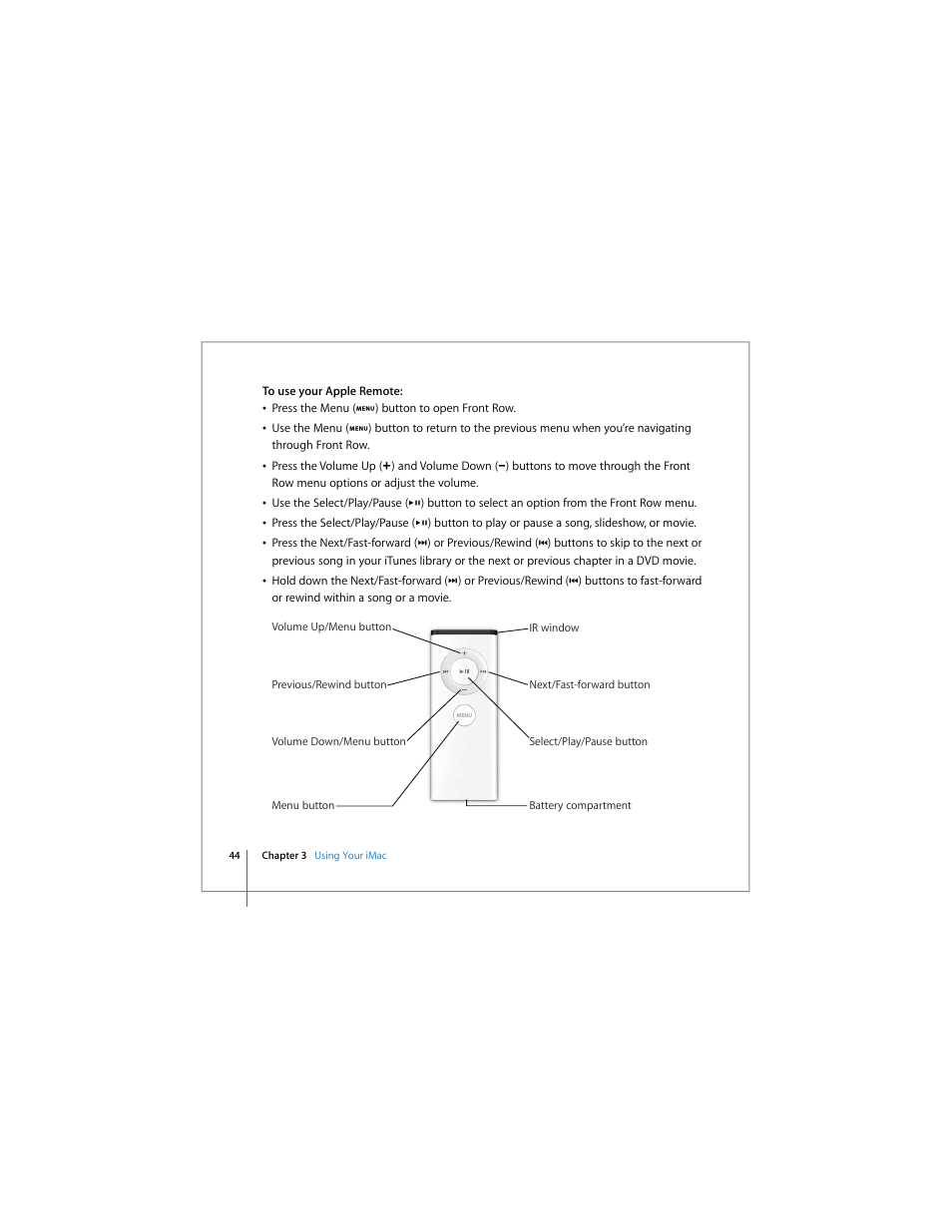 Apple iMac (Early 2006) User Manual | Page 44 / 120